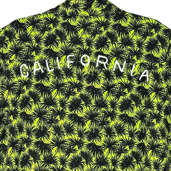 Sandrine Rose Havana Palm Trees California Shirt Chest Pocket Women Medium NWT - Picture 5 of 9